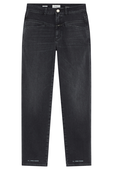PEDAL PUSHER JEANS DARK GREY 6