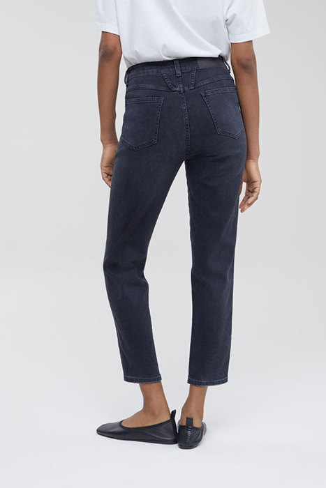 PEDAL PUSHER JEANS DARK GREY 2