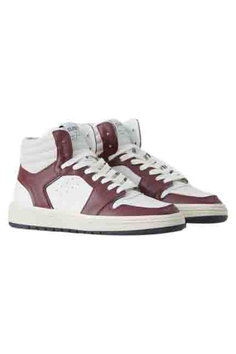 SNEAKER HIGH BURGUNDY 2