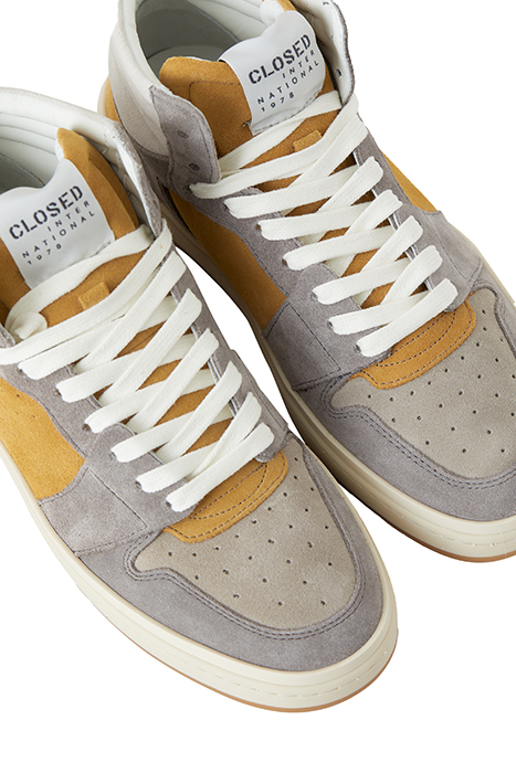 SNEAKER HIGH DARK GREY MELANGE 6