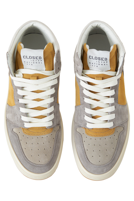 SNEAKER HIGH DARK GREY MELANGE 3