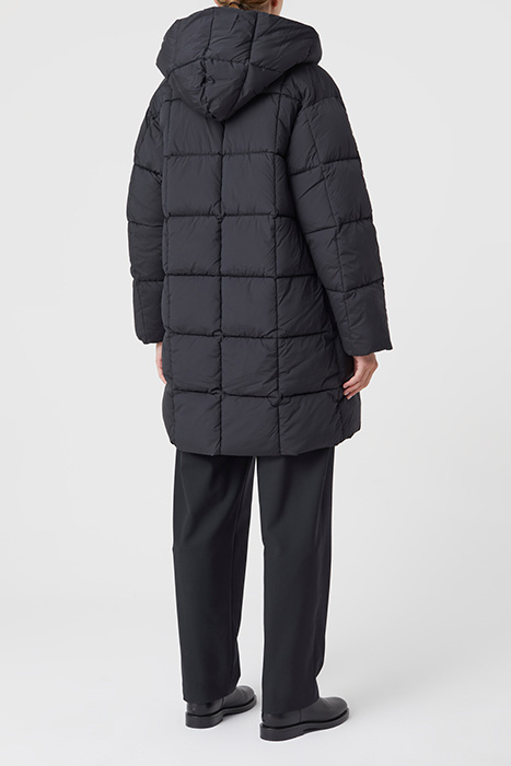 QUILTED COAT BLACK 2