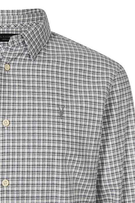 KIOSK LS SHIRT ECRU/GREY 6