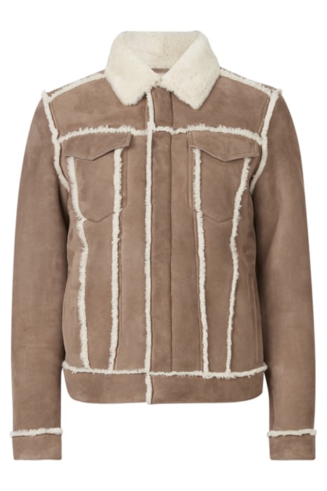 HAYLE SHEARLING JACK MOCHA/NATURAL 9