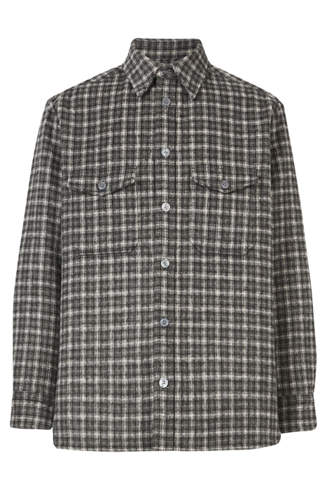 GUERRA LS SHIRT JET BLACK/GREY 4