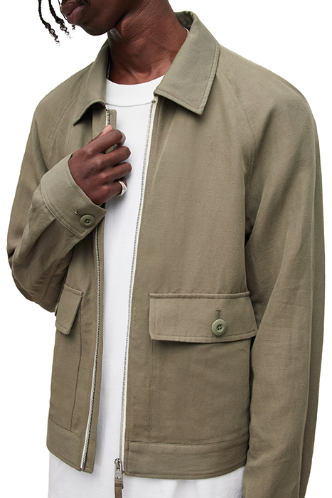BLANE JACKET ASH KHAKI BROWN 5