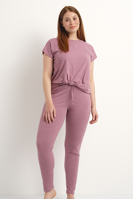 NW TOP TSHIRT SS TIARA SPACE DYE SMOKE ROSE 2