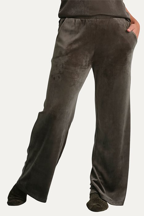 LW BO. TROUSERS NAN VELOUR KHAKI 2