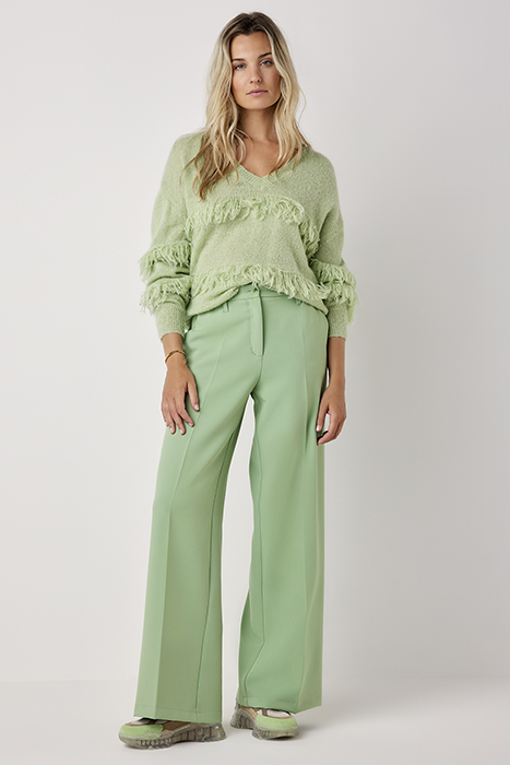 TROUSERS WIDE LEGS FOAM UNI SAGE 2