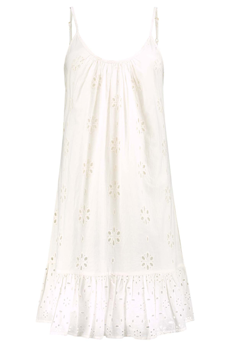IBIZA DRESS BRODERIE ANGLAISE JET STREAM WHITE 5