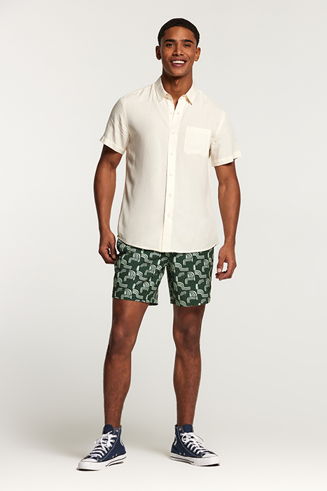 ETHAN SHORTSLEEVE SHIRT NAVAJO WHITE 6