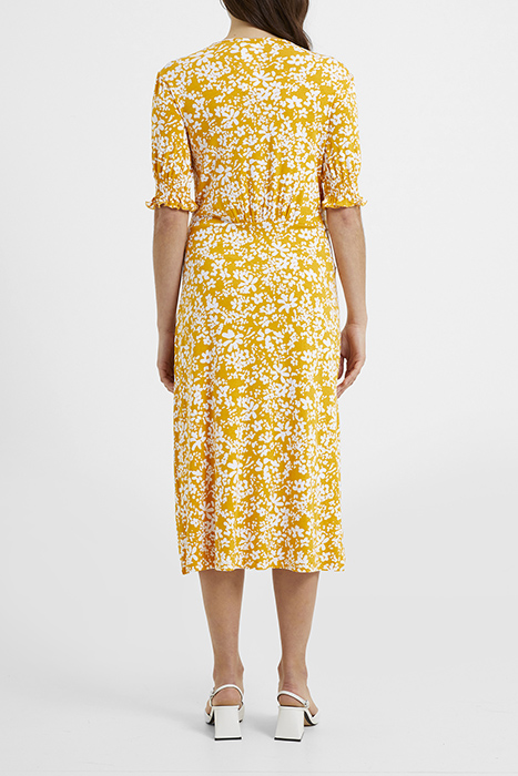 VEE BUTTON-THRU M SAFFRON / WHITE 4