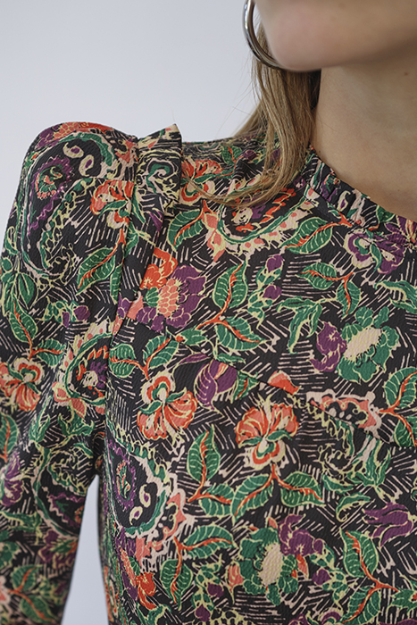 BOHO FLORAL PRINT MIDI DRESS 5