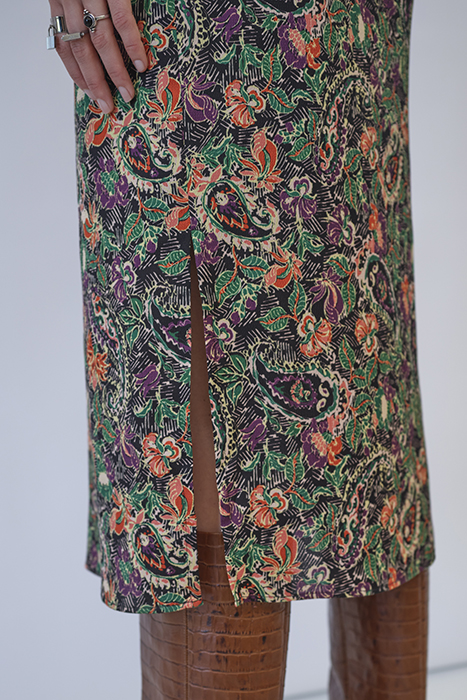 BOHO FLORAL PRINT MIDI DRESS 6