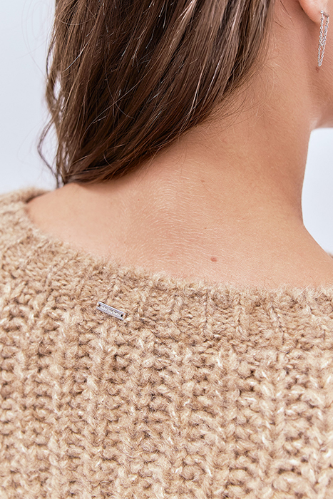 SESAME PURE EDITION SWEATER WITH PRETTY STITCHING 5