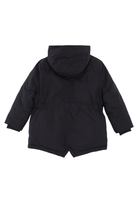 GIRLS’ 2-IN-1 NAVY PARKA + GOLD LIGHT PADDED JACKET NAVY 2