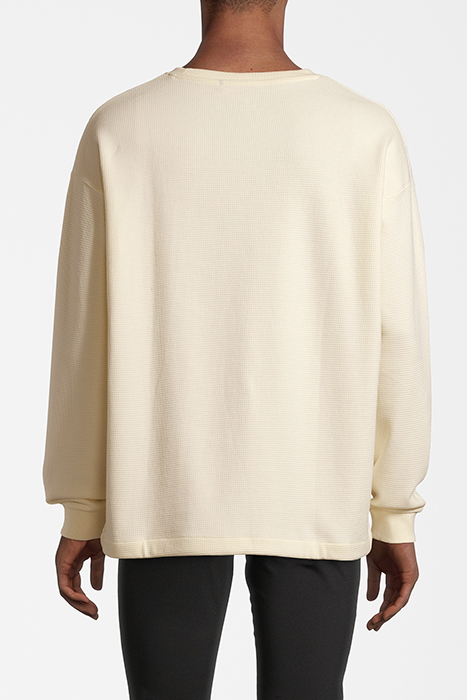 CAMPOBASSO OVERSIZED CREWNECK ANTIQUE WHITE 3
