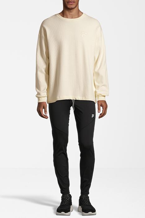 CAMPOBASSO OVERSIZED CREWNECK ANTIQUE WHITE 4