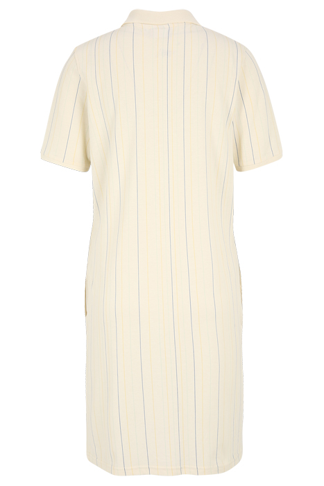 TREPLIN STRIPED POLO DRESS ANTIQUE WHITE/MULTICOLOR IRREGULA 2