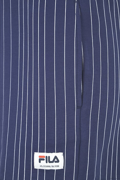 TEBRA HIGH WAIST SHORTS MEDIEVAL BLUE/ANTIQUE WHITE IRREGULA 5