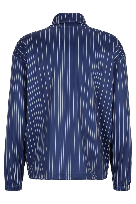 TAARSTEDT STRIPED TRACK JACKET MEDIEVAL BLUE/ANTIQUE WHITE I 2