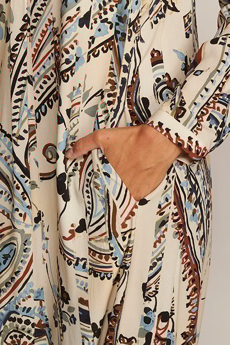 DRESS WITH V-OPENING MULTI 7