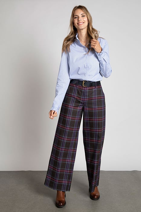 CLASSIC PANT WIDE LEG BROWN 2