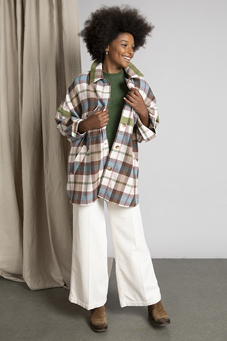 OVERSIZED JACKET MULTI 2