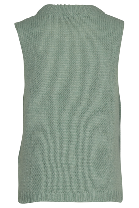 CREW NECK DEBARDEUR GREEN 4