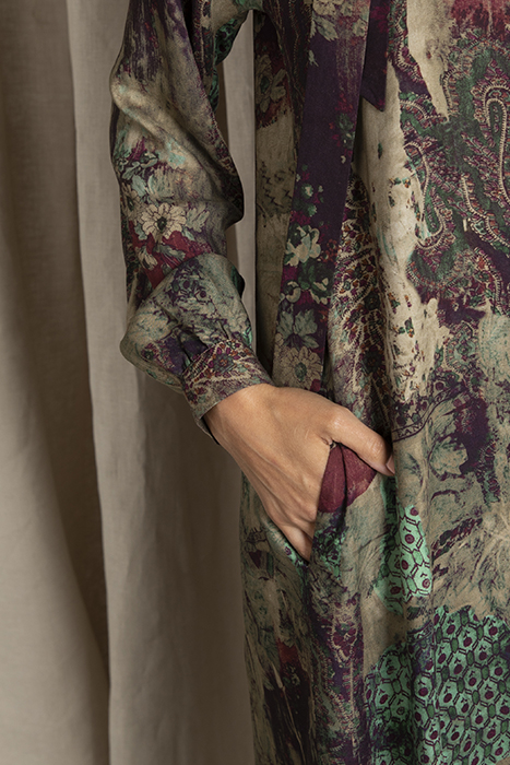 MIDI ROUND NECK DRESS 4