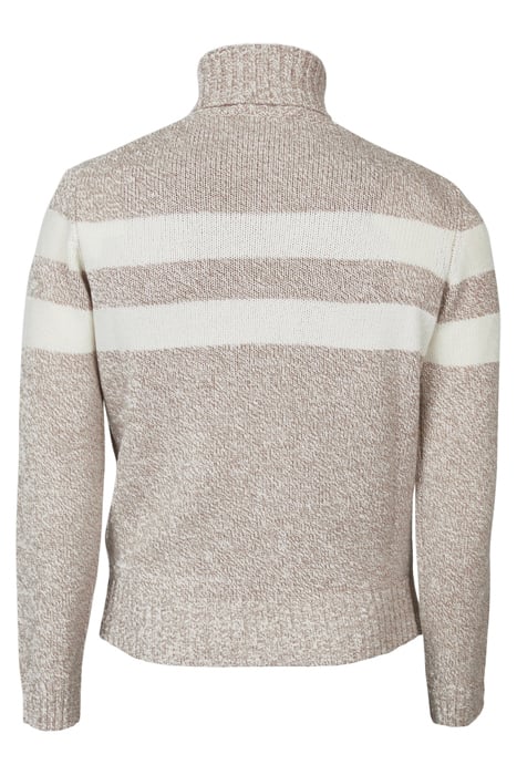 WLCASH ROLL-NK SF SWT BROWN 3