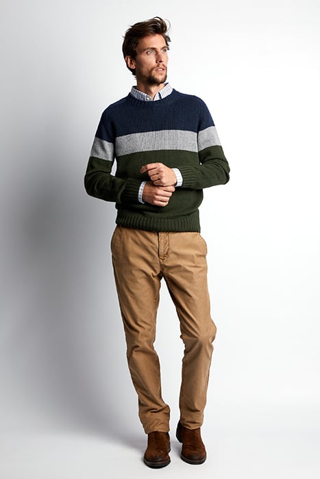 WLCASH RAGL ROUND-NK SF SWT BLUE 2