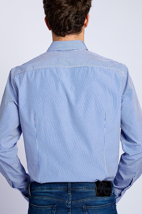 SF LS BTN DWN BROOKLYN SHIRT BLUE 3