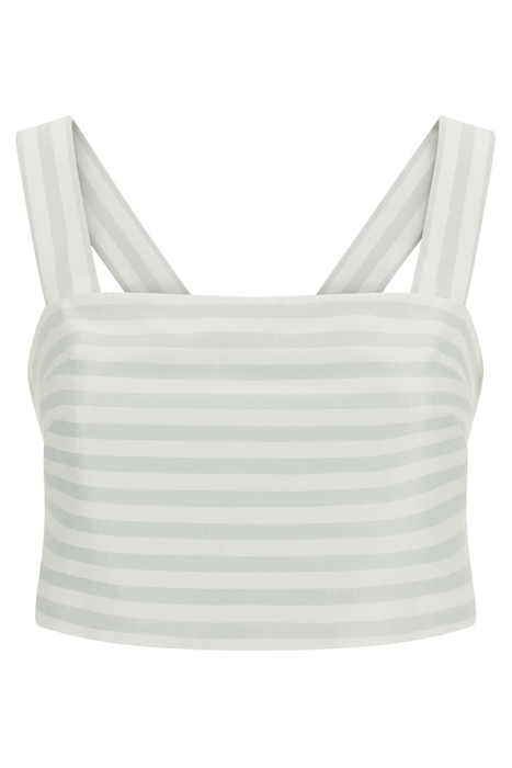 MARTINA TOP SOLID PEACEFUL SKY STRIPES 5