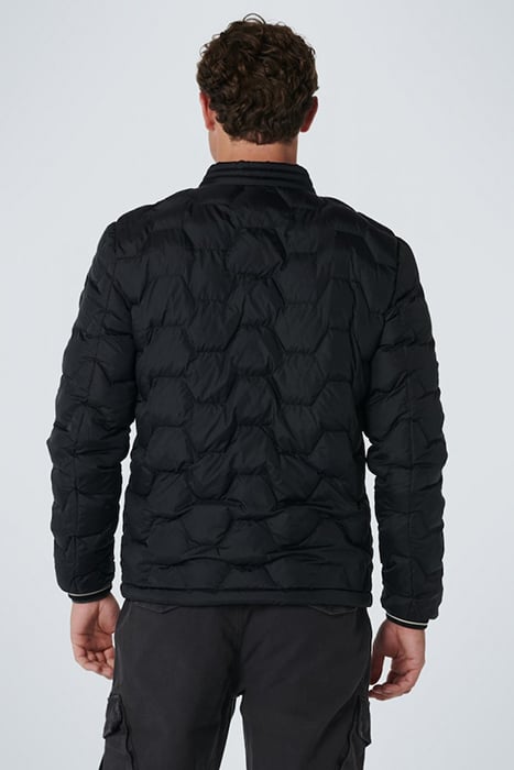 JACKET SHORT FIT PADDED BLACK 3