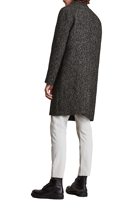 RAMO COAT BLACK/WHITE 3