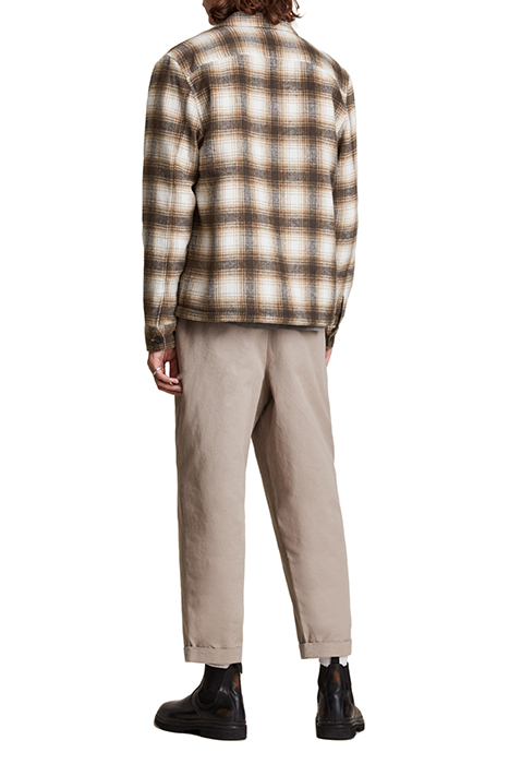 EASTFORK JACKET WHITE/BROWN 3