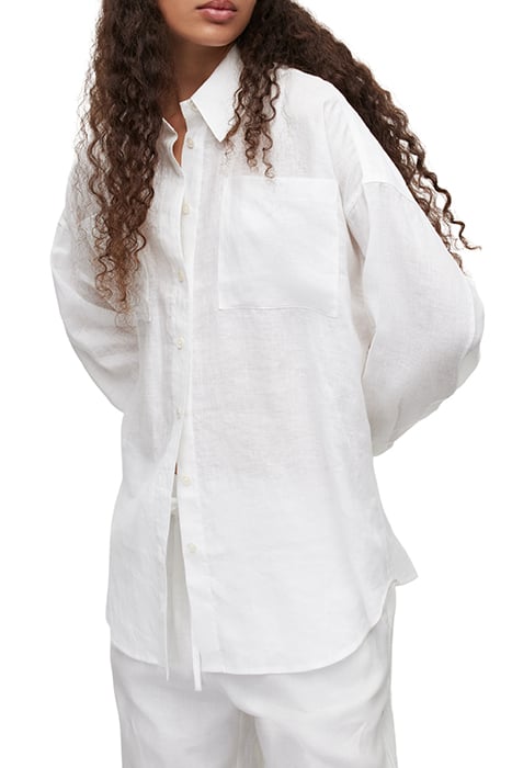 INEZ SHIRT CHALK WHITE 6