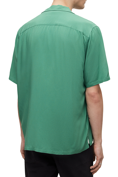 VENICE SS SHIRT DARK THYME GREEN 2