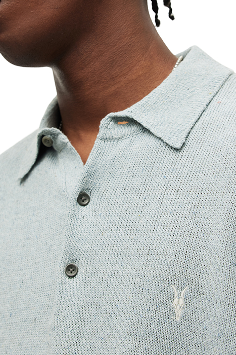 BRICE SS POLO DENIM BLUE MARL 6