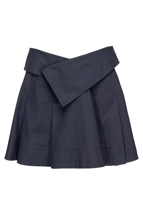 CERISE GONNA POPELINE DI COTON DEEP NAVY BLUE 6