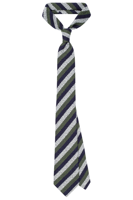 GREEN STRIPED TIE 1