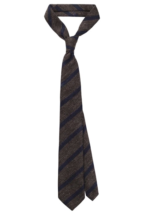BROWN STRIPES TIE 1