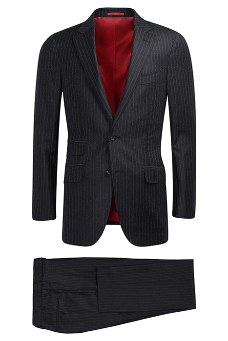 DARK GREY STRIPED SIENNA SUIT 2