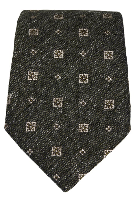 GREEN FLOWERS TIE 3