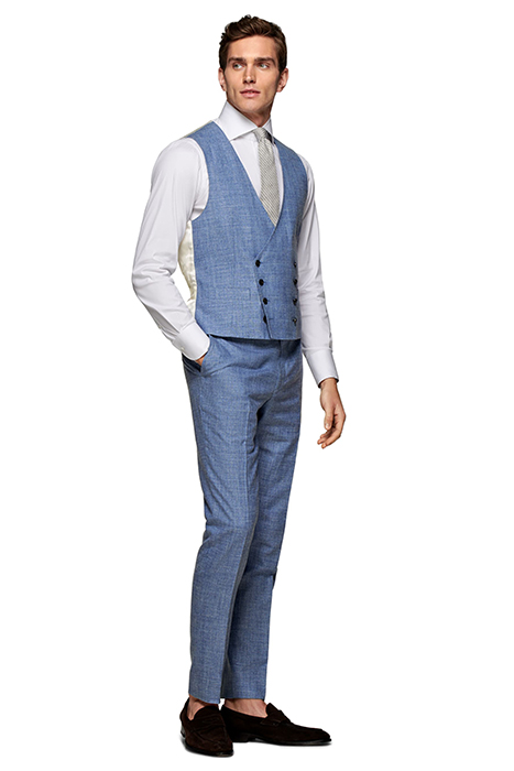 LIGHT BLUE WAISTCOAT 4