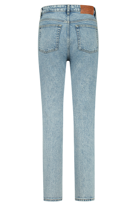 BOY HIGH WAIST JEANS WORN BLUE 2