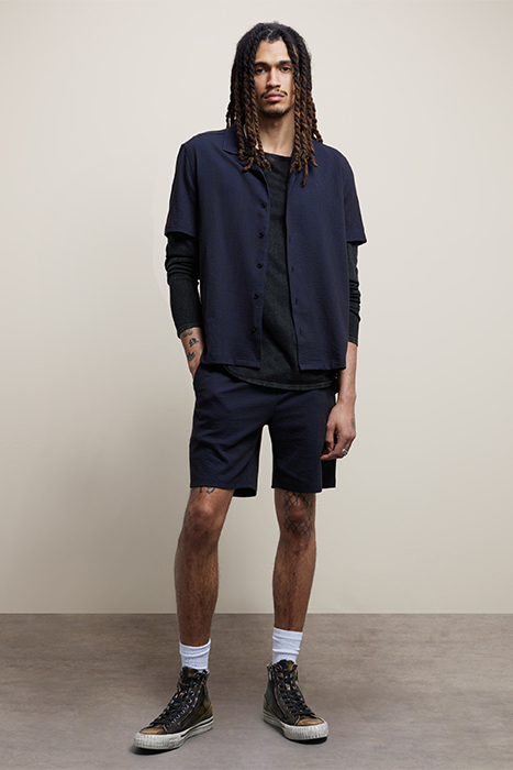 GARY VERTICAL JACQUARD SHORTS BLACK 3