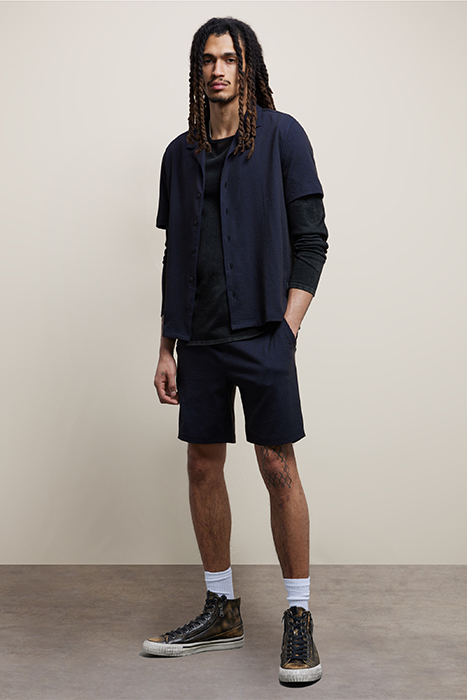 GARY VERTICAL JACQUARD SHORTS BLACK 4