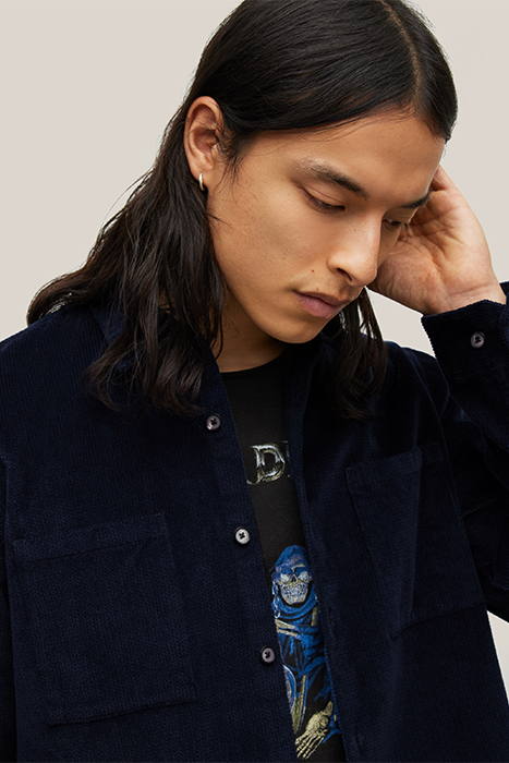 COLE REGULAR FIT L/S SHIRT NIGHT SHADOW 6